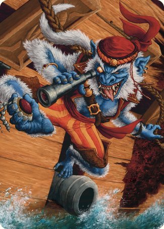 Treasure Nabber Art Card [Commander Masters Art Series] 