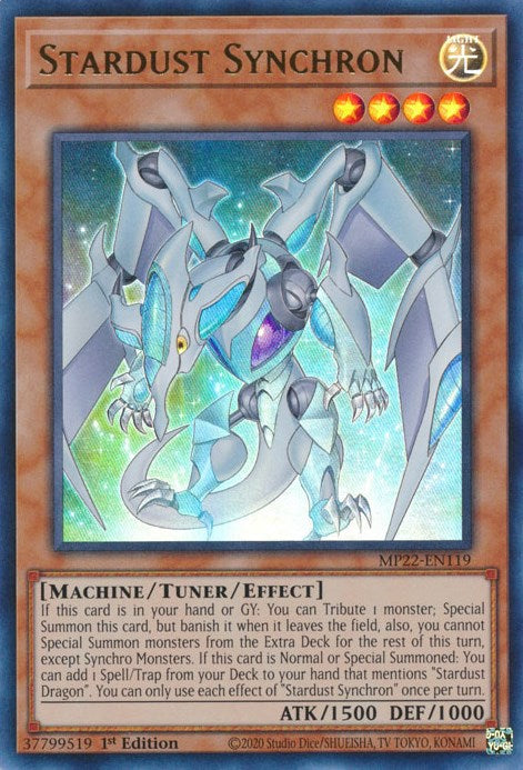 Stardust Synchron [MP22-EN119] Ultra Rare 