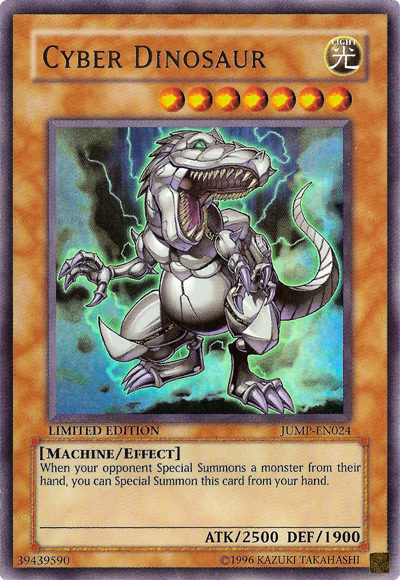 Cyber ​​Dinosaur [JUMP-EN024] Ultra Rare 