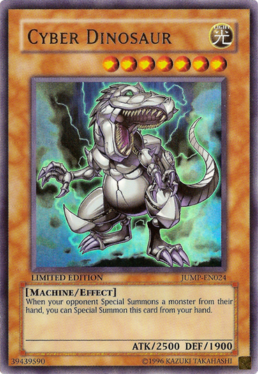 Cyber ​​Dinosaur [JUMP-EN024] Ultra Rare 