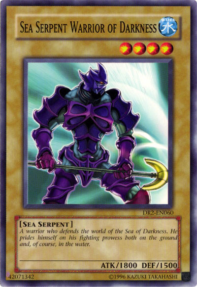 Sea Serpent Warrior of Darkness [DR2-EN060] Common 