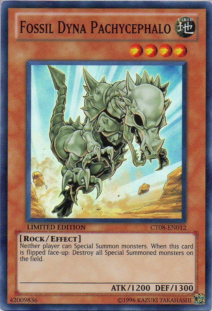 Fossil Dyna Pachycephalo [CT08-EN012] Super Rare 