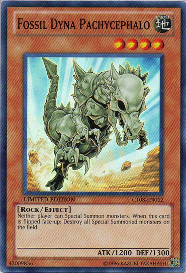 Fossil Dyna Pachycephalo [CT08-EN012] Super Rare 