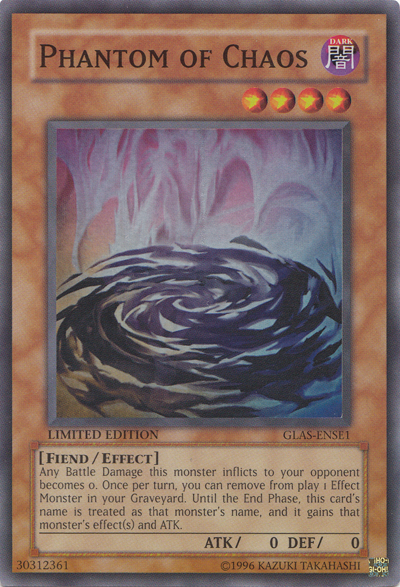 Phantom of Chaos [GLAS-ENSE1] Super Rare 