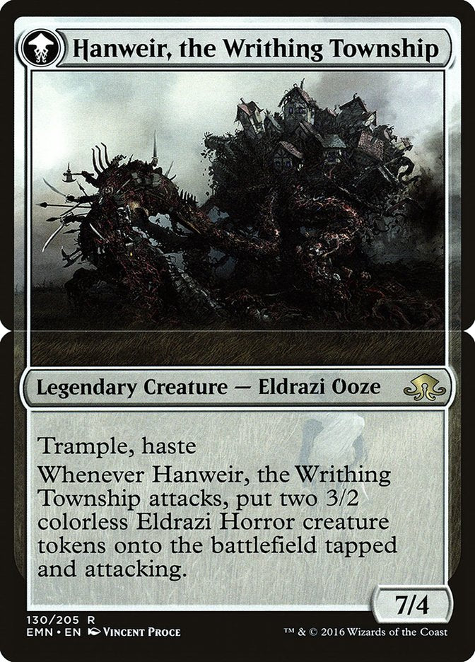 Hanweir, the Writhing Township [Eldritch Moon Prerelease Promos] 