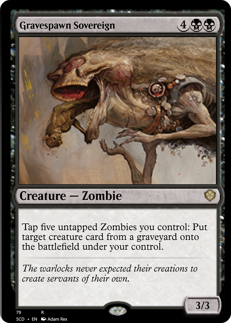 Gravespawn Sovereign [Starter Commander Decks] 