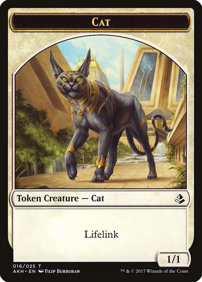 Cat Token [Amonkhet Tokens] 