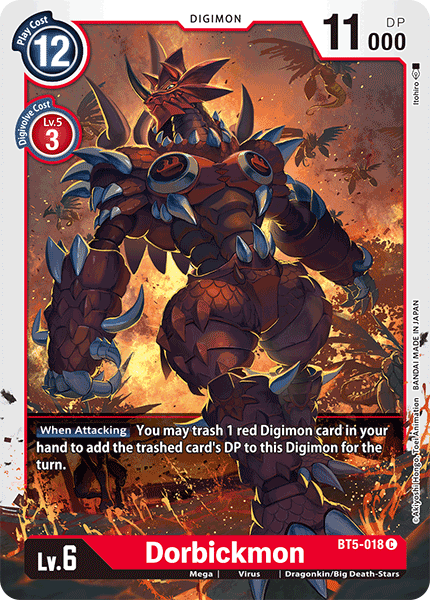 Dorbickmon [BT5-018] [Battle of Omni] 