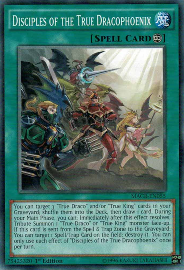 Disciples of the True Dracophoenix [MACR-EN055] Common 
