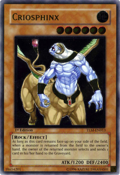 Criosphinx [TLM-EN013] Ultimate Rare 