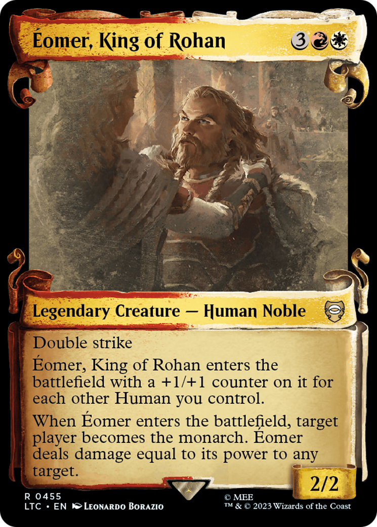 Eomer, King of Rohan [The Lord of the Rings: Tales of Middle-Earth Commander Showcase Scrolls] 