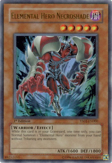 Elemental HERO Necroshade [YSDJ-EN000] Ultra Rare 