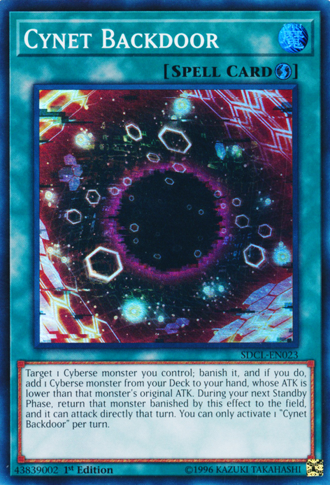 Cynet Backdoor [SDCL-EN023] Super Rare 