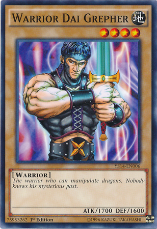 Warrior Dai Grepher [YS14-EN006] Common 