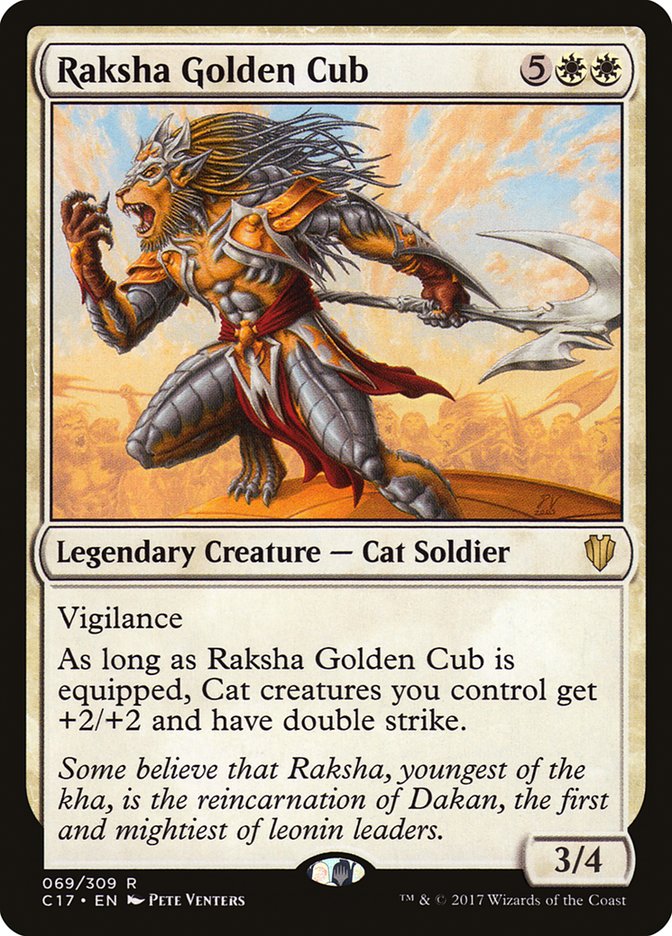 Raksha Golden Cub [Commander 2017] 