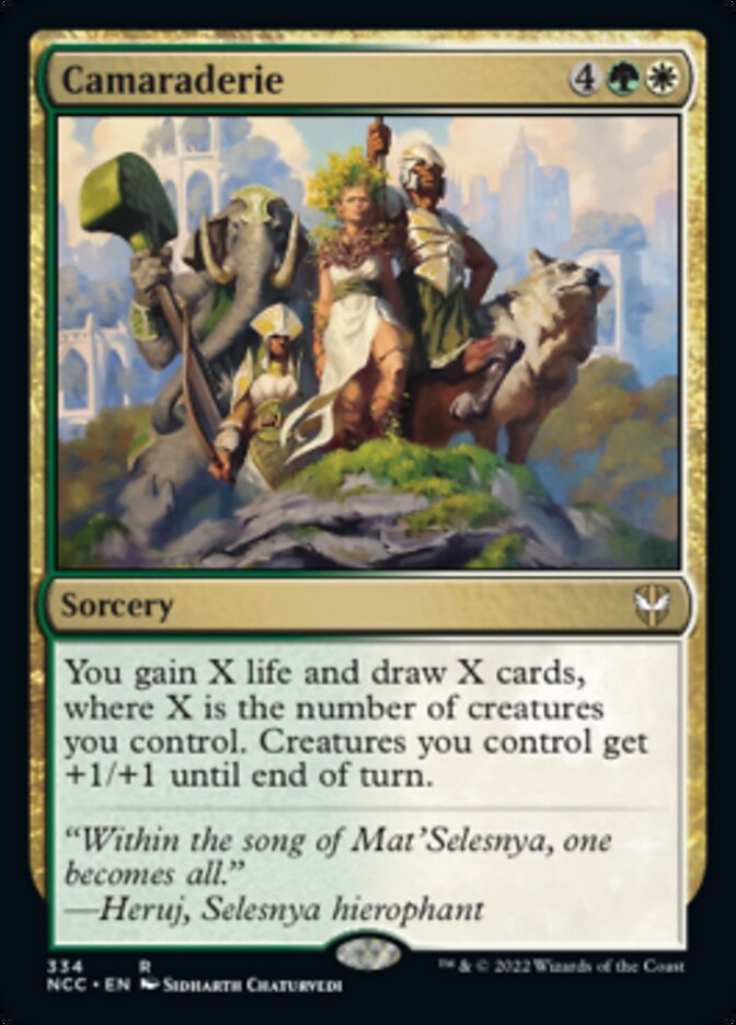 Camaraderie [Streets of New Capenna Commander] 