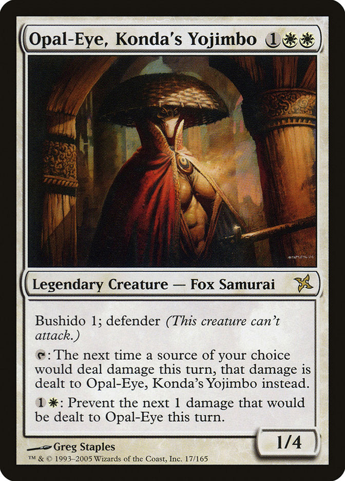 Opal-Eye, Konda's Yojimbo [Betrayers of Kamigawa] 