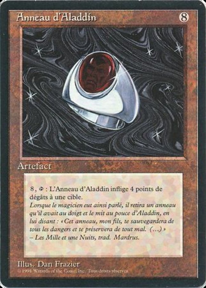Aladdin's Ring [Foreign Black Border] 