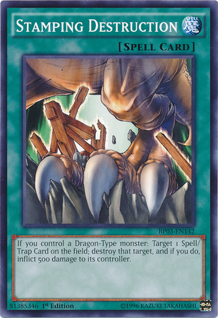Stamping Destruction [BP03-EN142] Common 