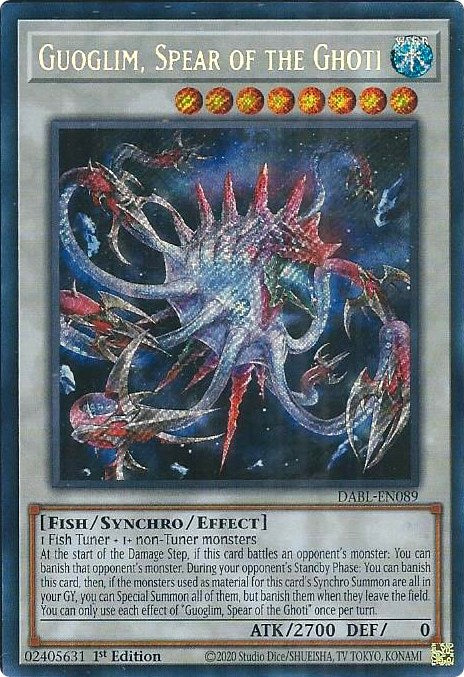 Guoglim, Spear of the Ghoti [DABL-EN089] Secret Rare 