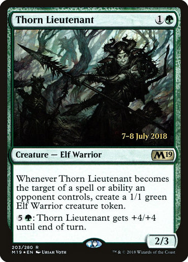 Thorn Lieutenant [Core Set 2019 Prerelease Promos] 