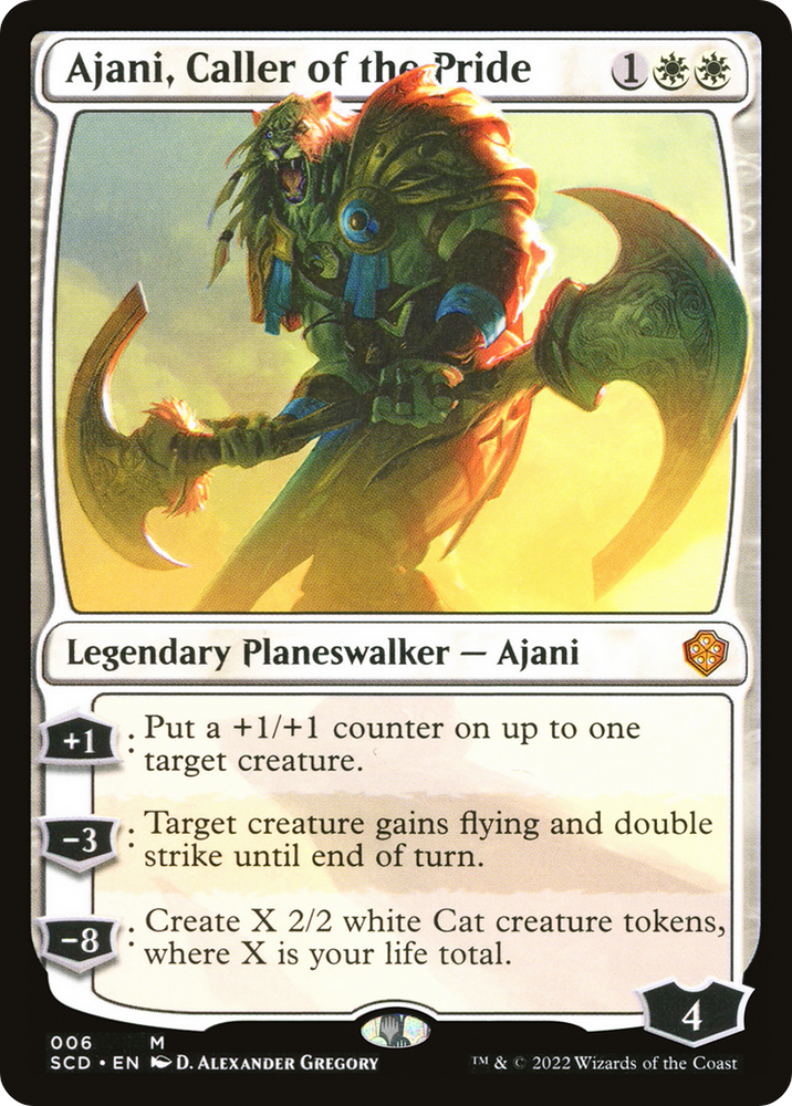 Ajani, Caller of the Pride [Starter Commander Decks] 