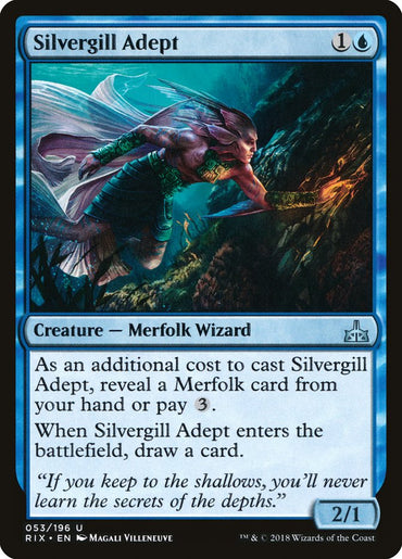 Silvergill Adept [Rivals of Ixalan] 