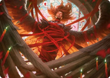 Sigarda's Imprisonment Art Card [Innistrad: Crimson Vow Art Series]