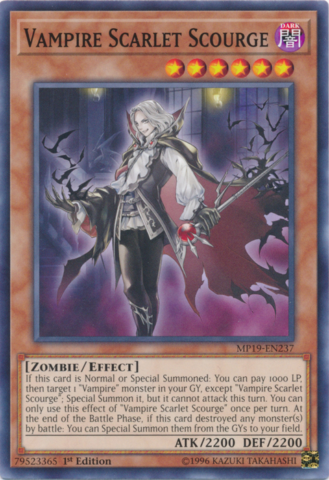 Vampire Scarlet Scourge [MP19-EN237] Common 