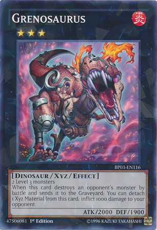 Grenosaurus [BP03-EN116] Shatterfoil Rare 