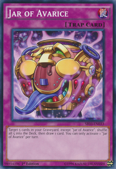 Jar of Avarice [SR03-EN033] Common 