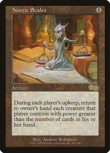 Noetic Scales [Urza's Saga] 