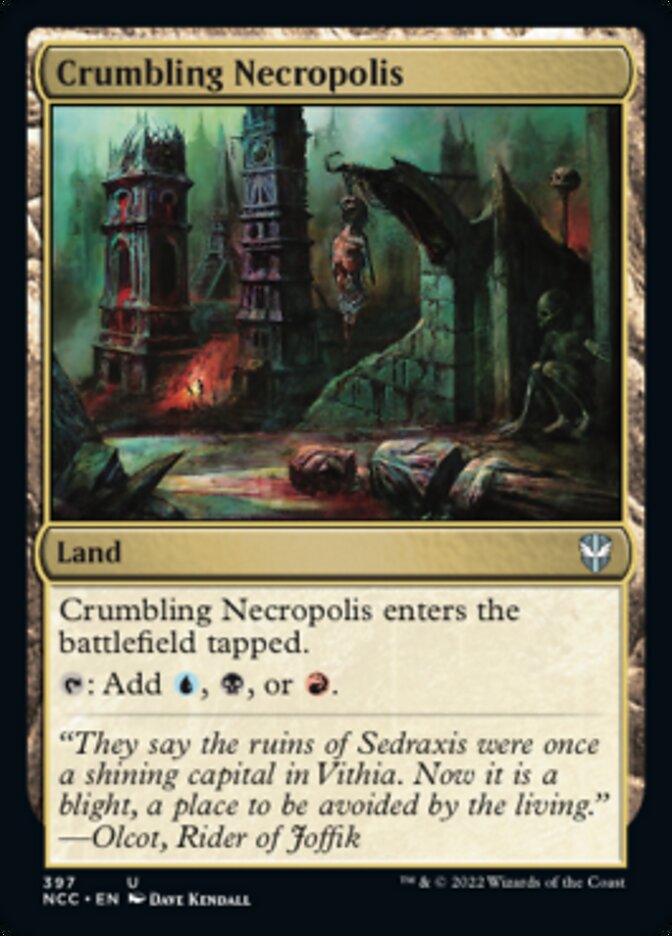 Crumbling Necropolis [Streets of New Capenna Commander] 