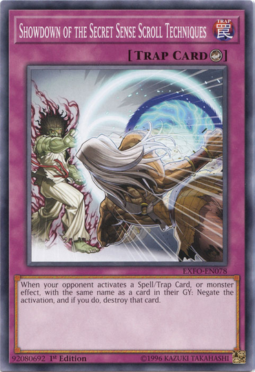 Showdown of the Secret Sense Scroll Techniques [EXFO-EN078] Common 