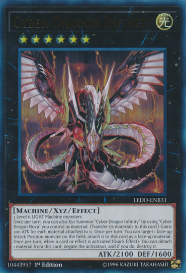 Cyber ​​Dragon Infinity [LEDD-ENB31] Ultra Rare 