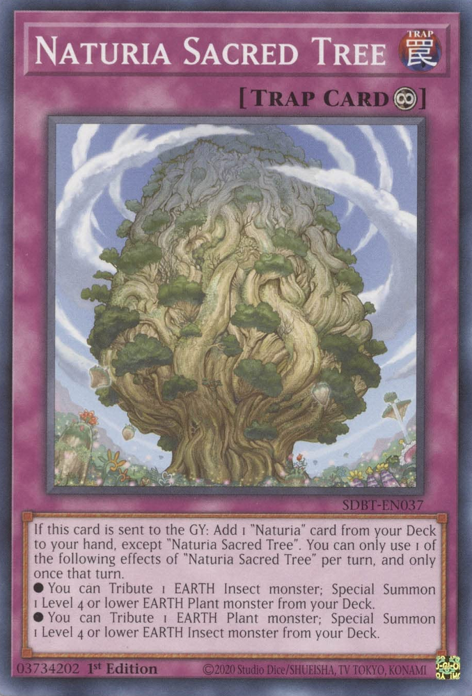 Naturia Sacred Tree [SDBT-EN037] Common 