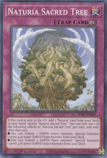 Naturia Sacred Tree [SDBT-EN037] Common 