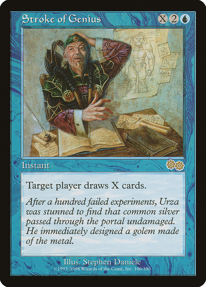 Stroke of Genius [Urza's Saga] 