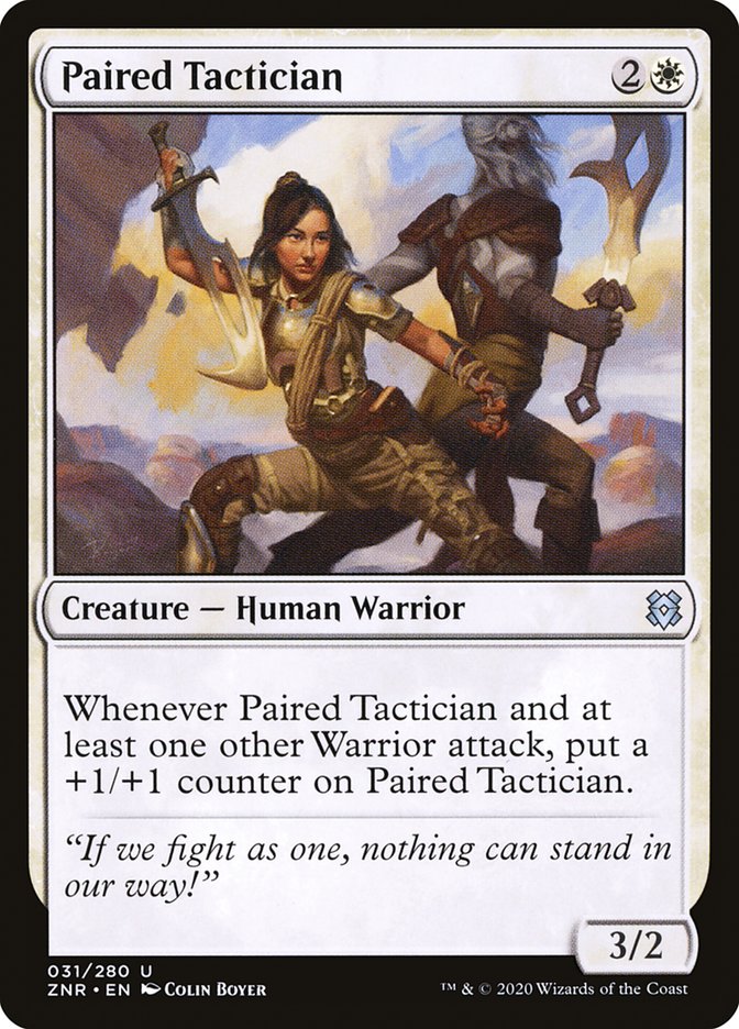 Paired Tactician [Zendikar Rising] 