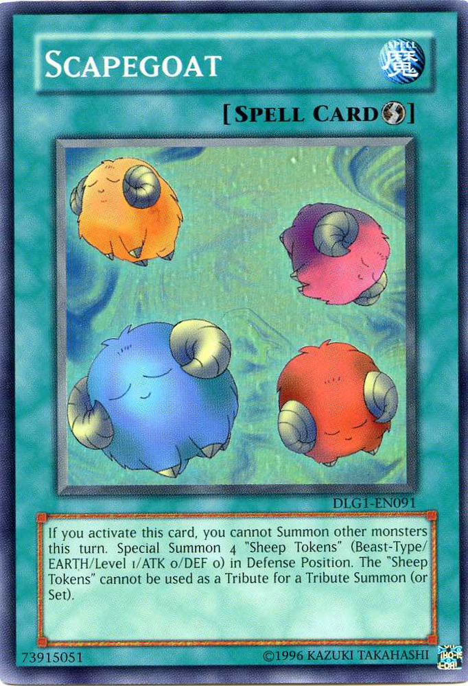 Scapegoat [DLG1-EN091] Super Rare 