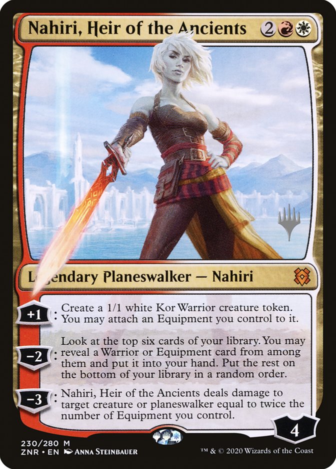 Nahiri, Heir of the Ancients (Promo Pack) [Zendikar Rising Promos] 