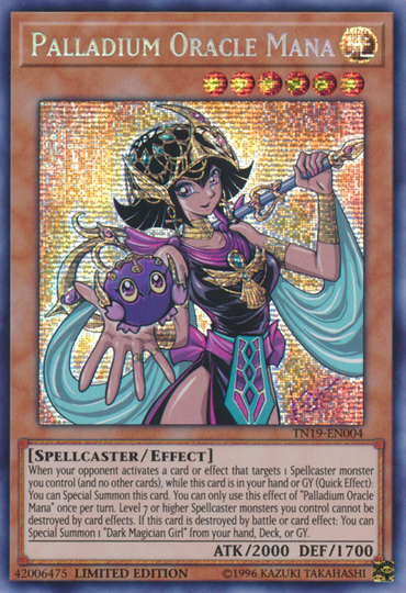 Palladium Oracle Mana [TN19-EN004] Prismatic Secret Rare 