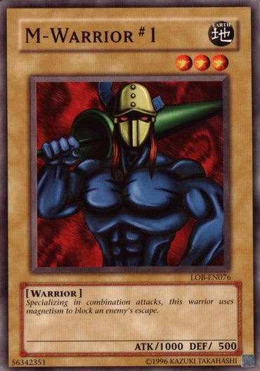 M-Warrior #1 [LOB-EN076] Common 