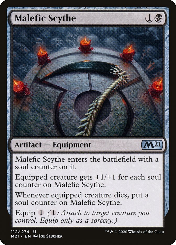 Malefic Scythe [Core Set 2021] 