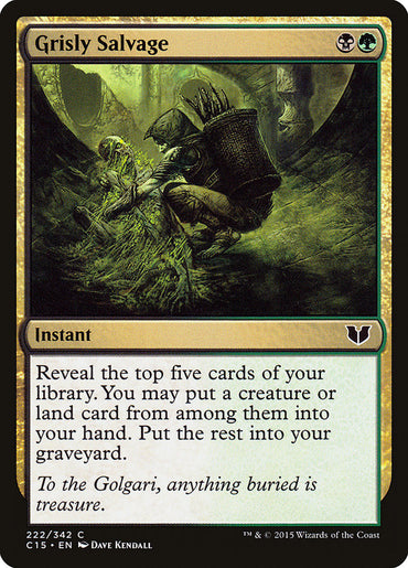 Grisly Salvage [Commander 2015] 