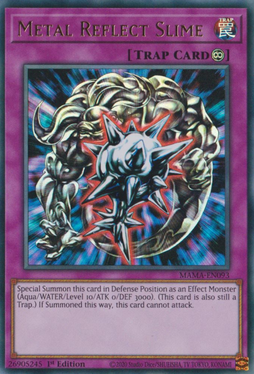 Metal Reflect Slime [MAMA-EN093] Ultra Rare 