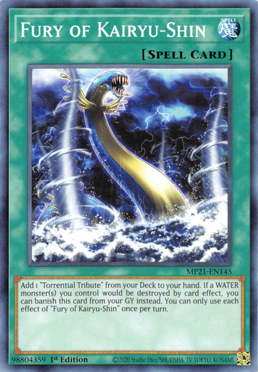 Fury of Kairyu-Shin [MP21-EN145] Common 