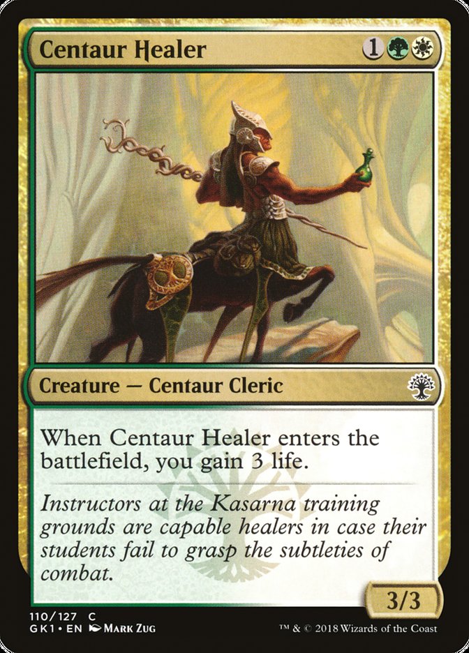 Centaur Healer [Guilds of Ravnica Guild Kit] 