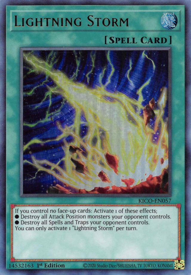 Lightning Storm (Ultra Rare) [KICO-EN057] Ultra Rare 