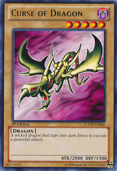 Curse of Dragon [LCYW-EN006] Rare 